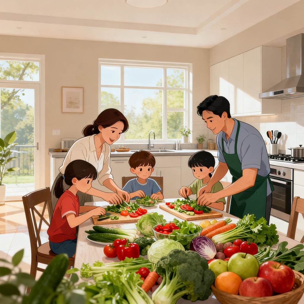 Jak wprowadzić zdrowe nawyki żywieniowe w rodzinie